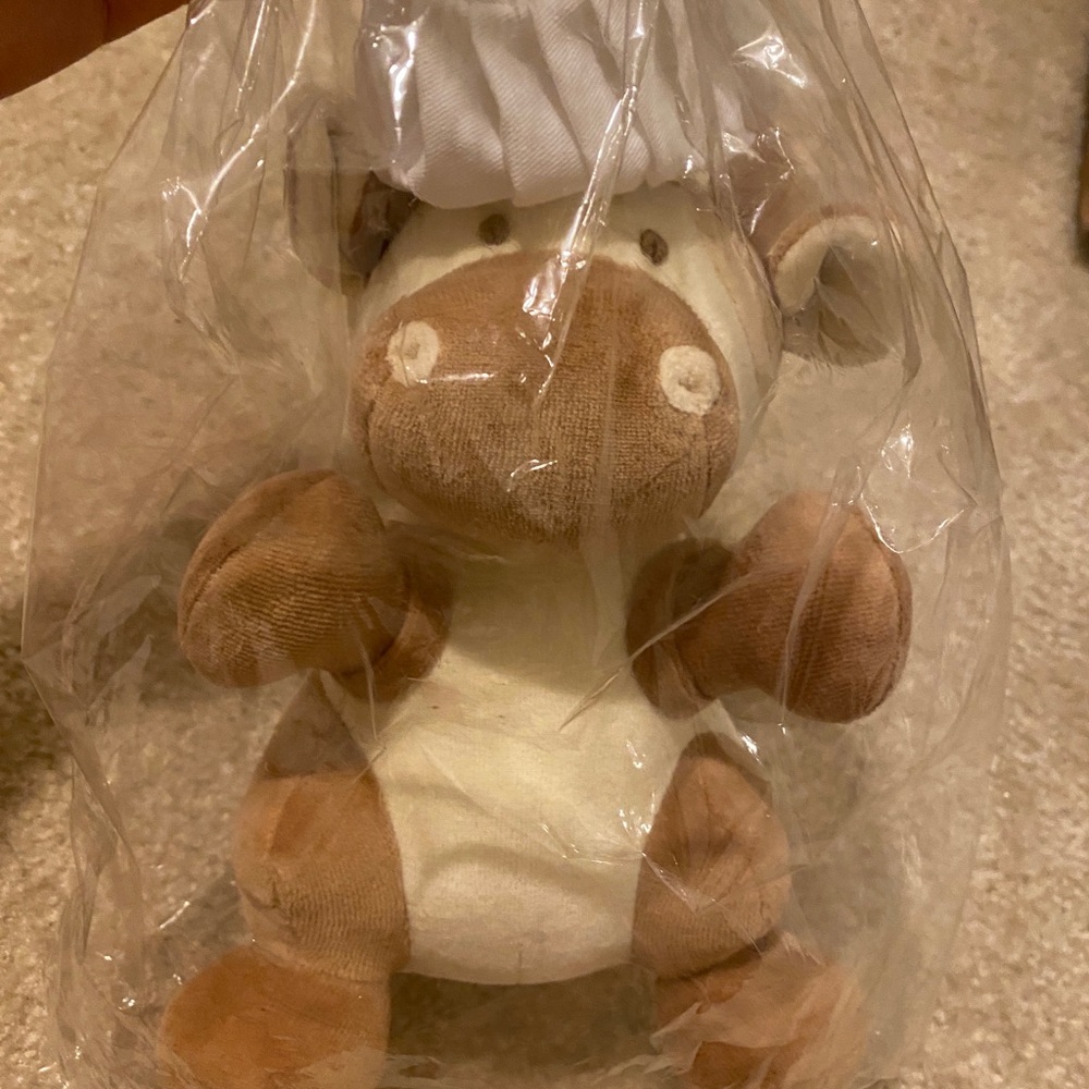 Chef cow cute plush